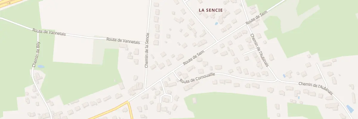 Plan du 65 Rte de Sem à Donges