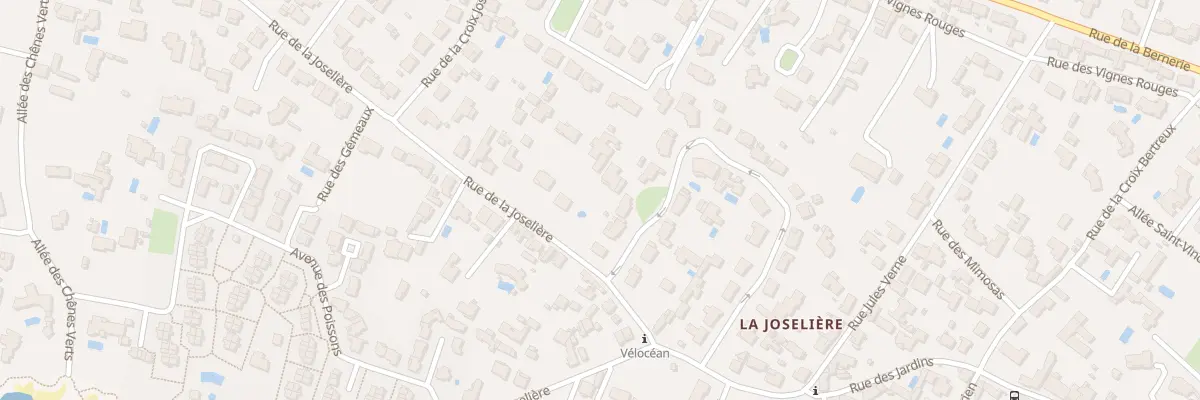 Plan du 61 Rue de la Joselière à Pornic
