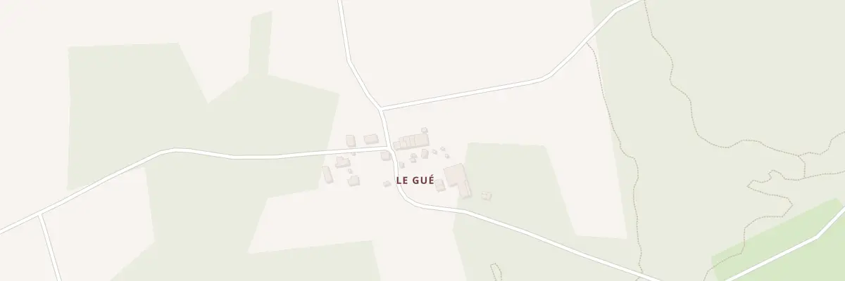 Plan du 4 Le Gue à Bains-sur-Oust