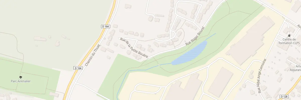 Plan du 2 Rue de la Petite Bouère à Redon