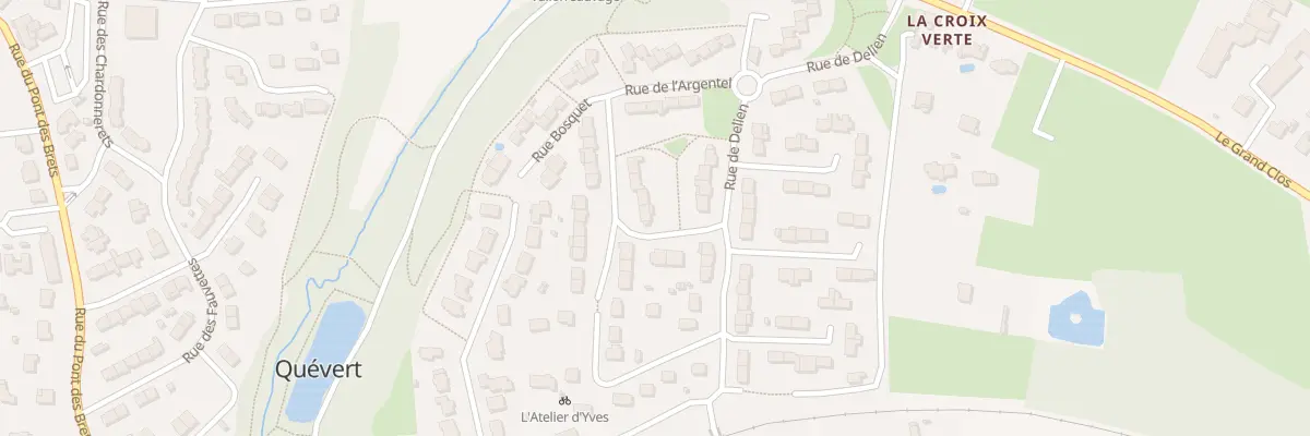 Plan du 15 Rue de l’Argentel à Quévert