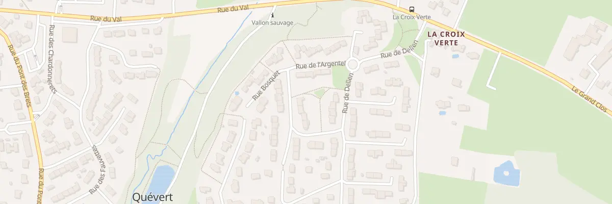 Plan du 9 Rue de l’Argentel à Quévert