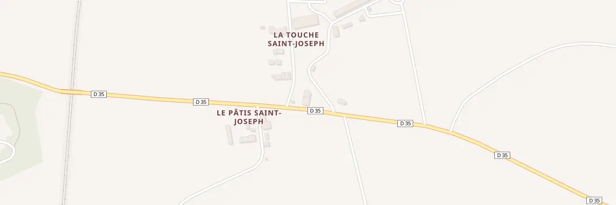 Plan du 5236 Le Pâtis Saint Joseph à Fégréac