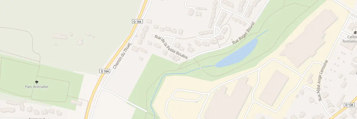 Plan du 1 Rue de la Petite Bouère à Redon