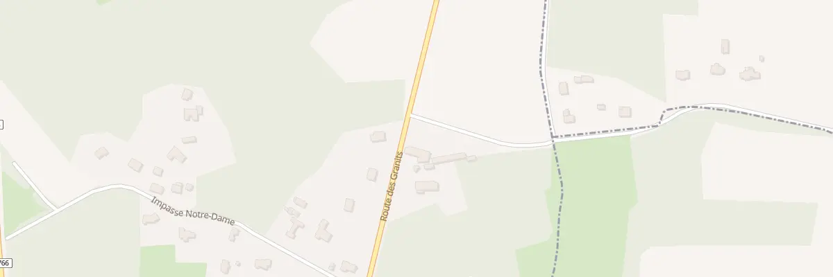 Plan du 68 Rte des Granits à Bobital