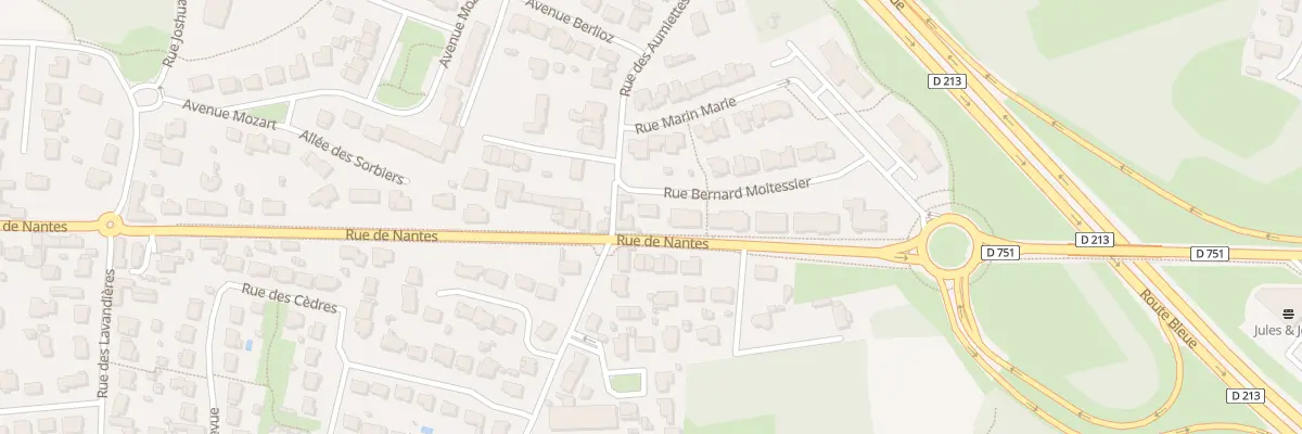 Plan du 45 Rue de Nantes à Pornic