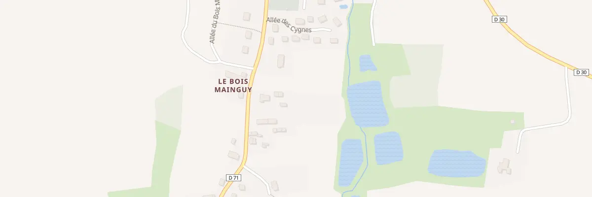 Plan du 11 Rue de la Paillouais à Saint-Maugan