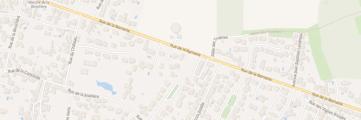 Plan du 98 Rue de la Bernerie à Pornic