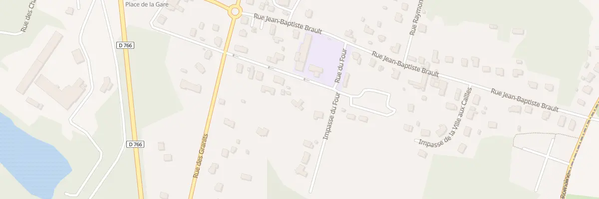 Plan du 4 Rue du Four au Hinglé