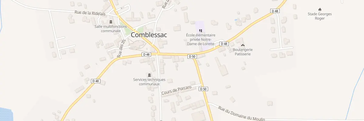 Plan du 3 Rue de l’Avenir à Comblessac