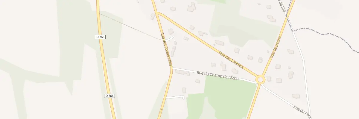 Plan du 12 Rue du Chant de l’Écho au Hinglé