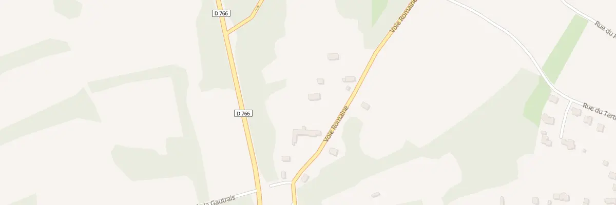 Plan du 5 Voie Romaine au Hinglé