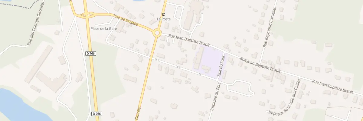 Plan du 3 Rue du Four au Hinglé