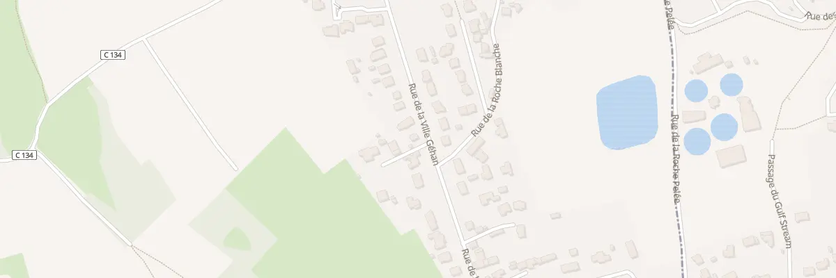 Plan du 487 Rue de la Ville Géhan à Saint-Lunaire