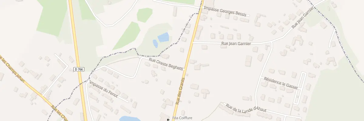 Plan du 2 Rue Oreste Beghetti au Hinglé