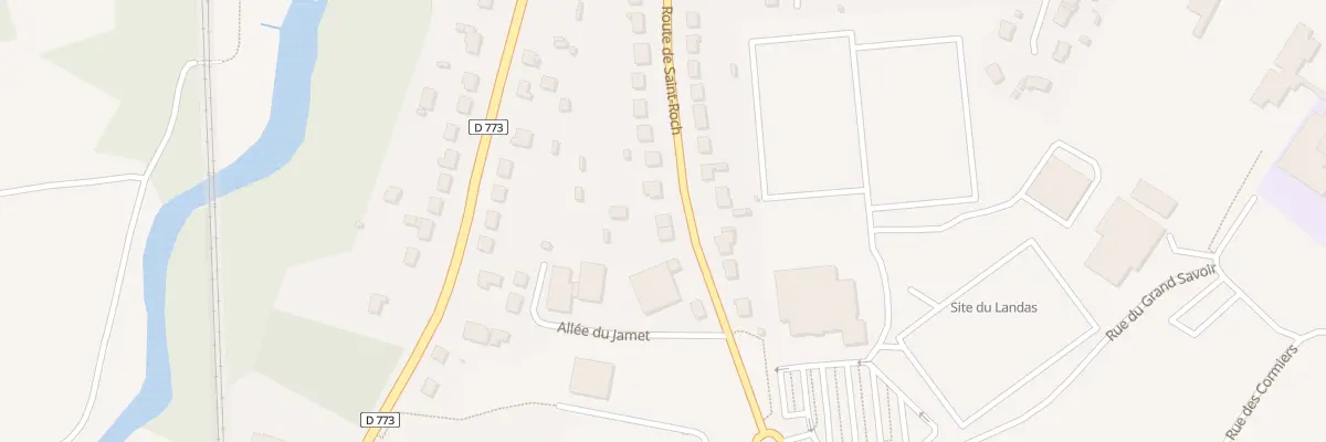 Plan du 26 Rte de Saint-Roch à Pontchâteau