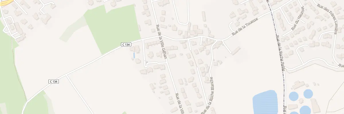 Plan du 327 Rue de la Ville Géhan à Saint-Lunaire