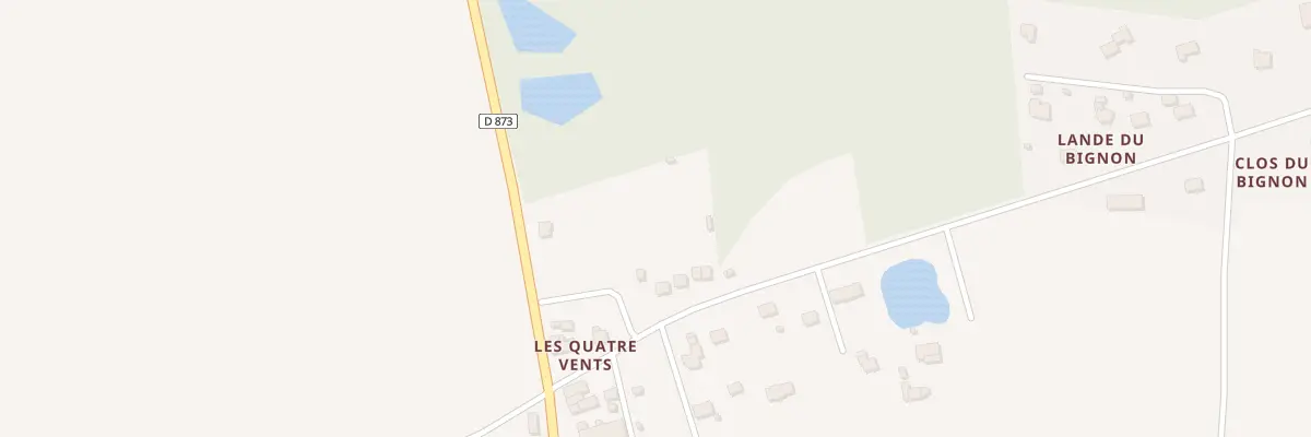 Plan du 8 Les Quatre Vents à Bains-sur-Oust