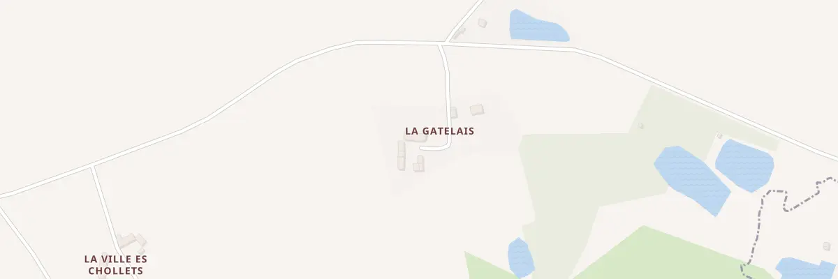 Plan du 14 La Gatelais à Saint-Malon-sur-Mel