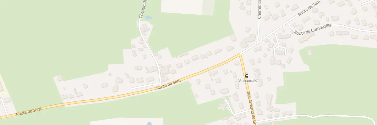 Plan du 45 Rte de Sem à Donges