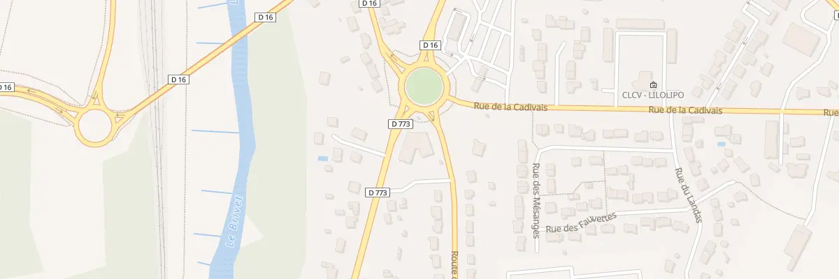 Plan du 2 Rte de Saint-Roch à Pontchâteau
