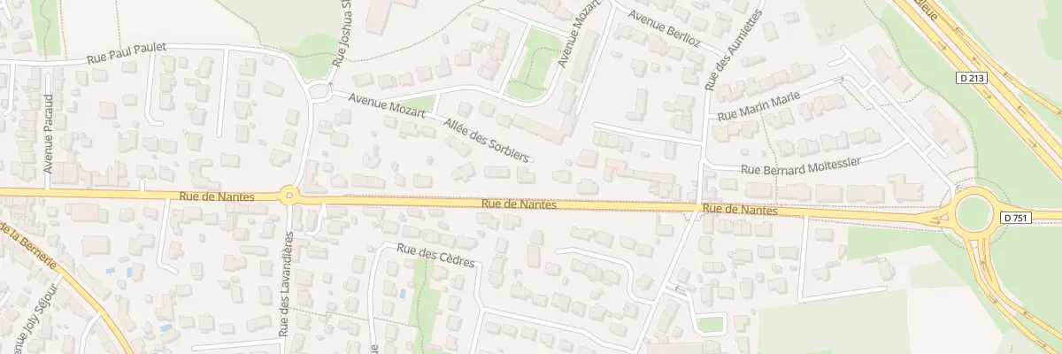 Plan du 8 All des Sorbiers Le Clion à Pornic