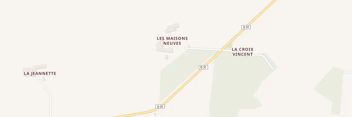 Plan du 3 Les Maisons Neuves à Saint-Malon-sur-Mel