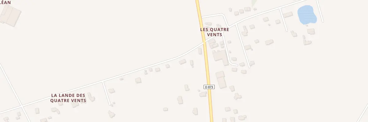 Plan du 1 La Lande des Quatre Vents à Bains-sur-Oust
