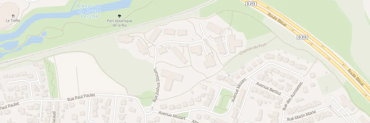 Plan du 6 Rue Joshua Slocum à Pornic