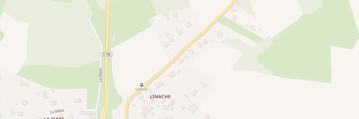 Plan du 42 Linache à Trélivan