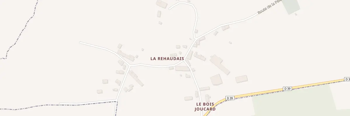 Plan du 5099 La Rehaudais à Saint-Maden