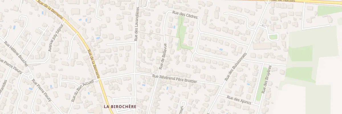 Plan du 34 Rue de Bellevue à Pornic