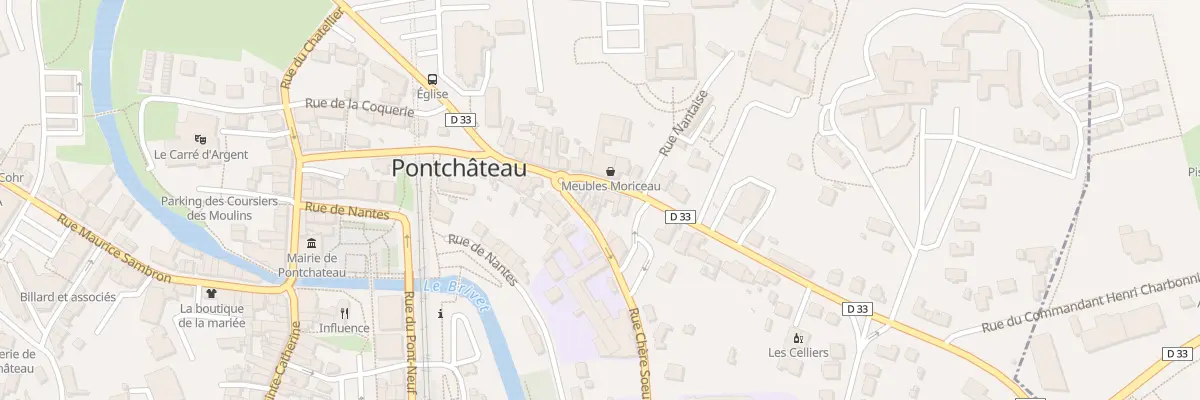 Plan du 22 Rue Nantaise à Pontchâteau