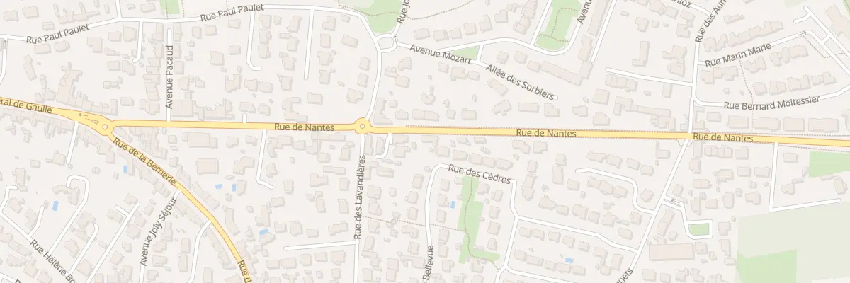 Plan du 38 Rue de Nantes à Pornic