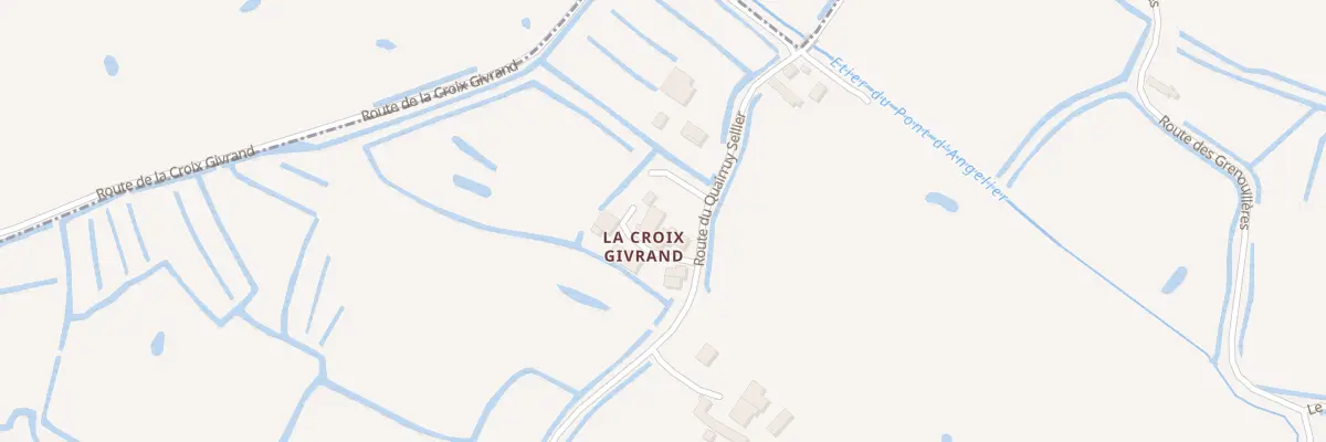 Plan du 6094 La Croix Givrand à Notre-Dame-de-Monts