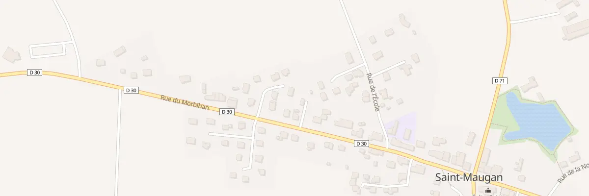 Plan du 26 Rue du Morbihan à Saint-Maugan