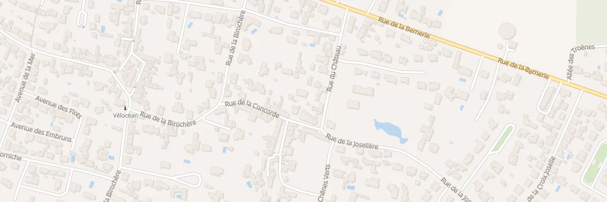 Plan du 15 Rue de la Concorde à Pornic