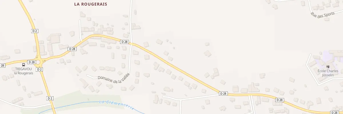 Plan du 6 Rue des Perrières à Pleslin-Trigavou