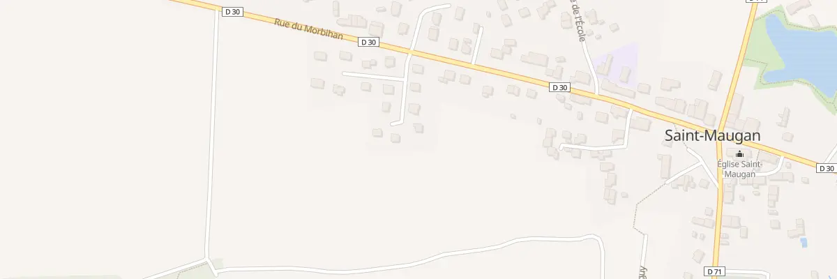 Plan du 7 Rue du Clouâtre à Saint-Maugan