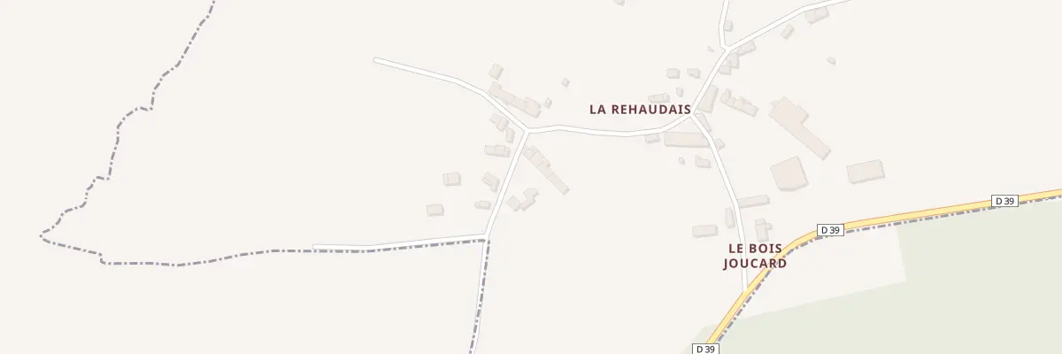 Plan du 5105 La Rehaudais à Saint-Maden