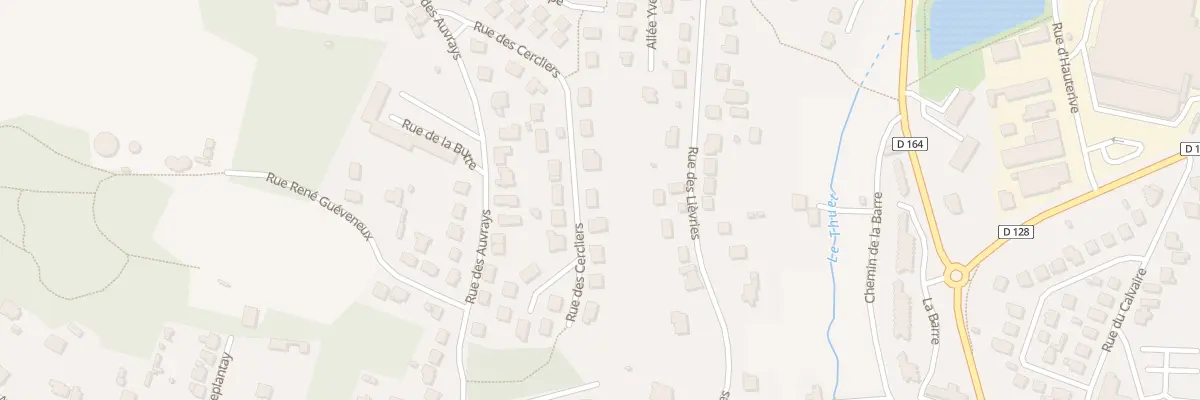 Plan du 23 Rue des Cercliers à Redon