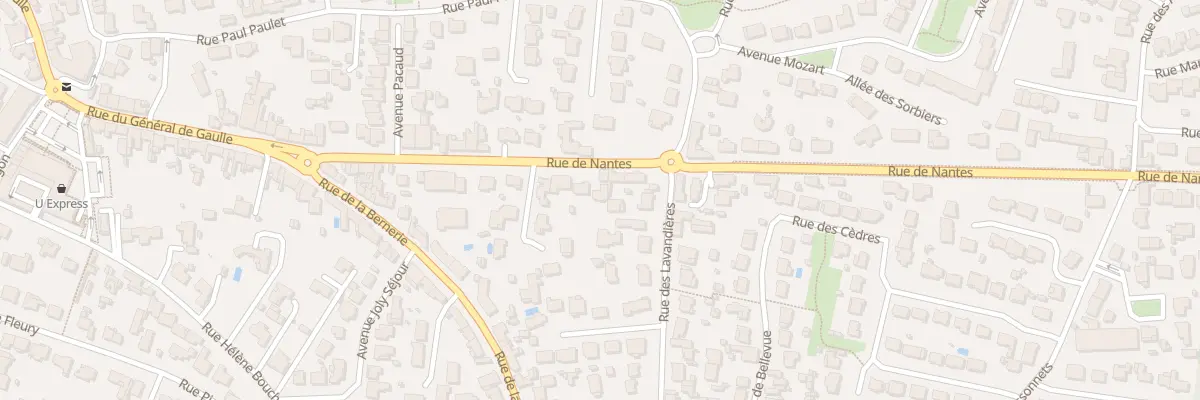 Plan du 30 Rue de Nantes à Pornic