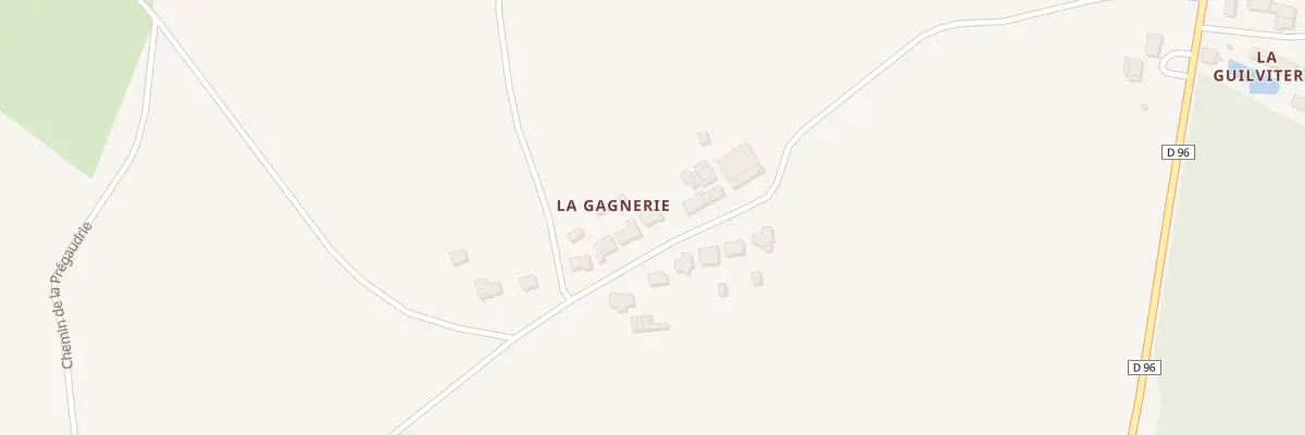 Plan du 10 La Gagnerie à Corsept