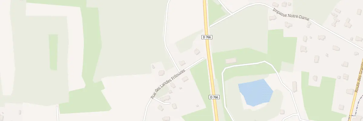 Plan du 11 Rue des Landes Frilouzes à Bobital