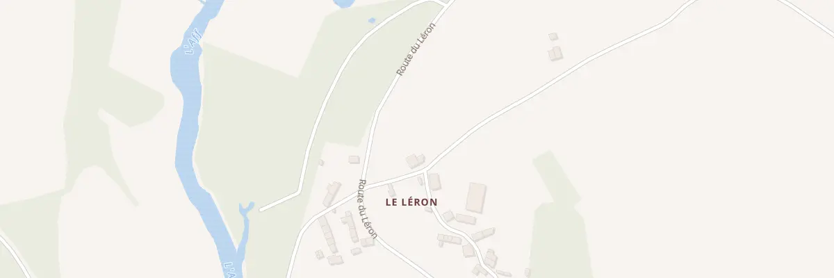 Plan du 33 Le Leron à Comblessac