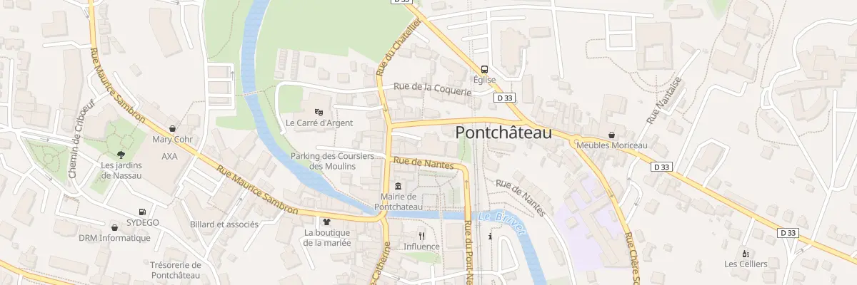 Plan du 9 Rue de Nantes à Pontchâteau