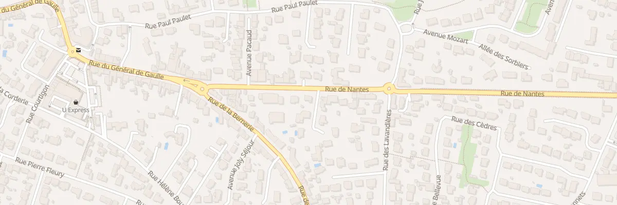 Plan du 22 Rue de Nantes à Pornic