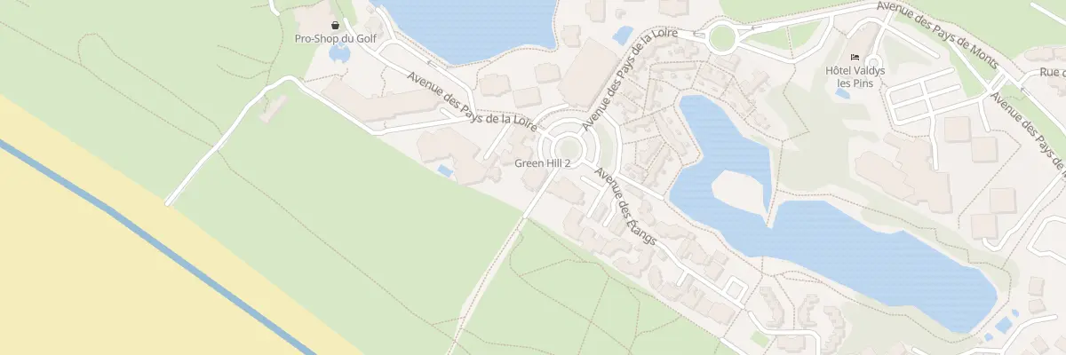 Plan du 23 Av des Pays de la Loire à Saint-Jean-de-Monts