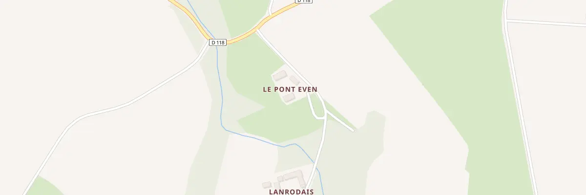 Plan du 6 Le Pont Even à Beaussais-sur-Mer
