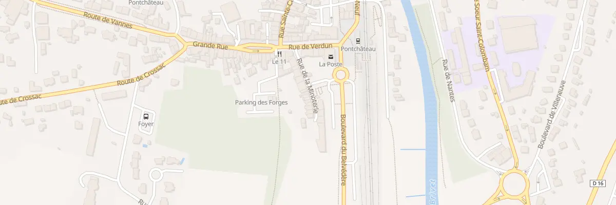 Plan du 22 Rue de la Minoterie à Pontchâteau